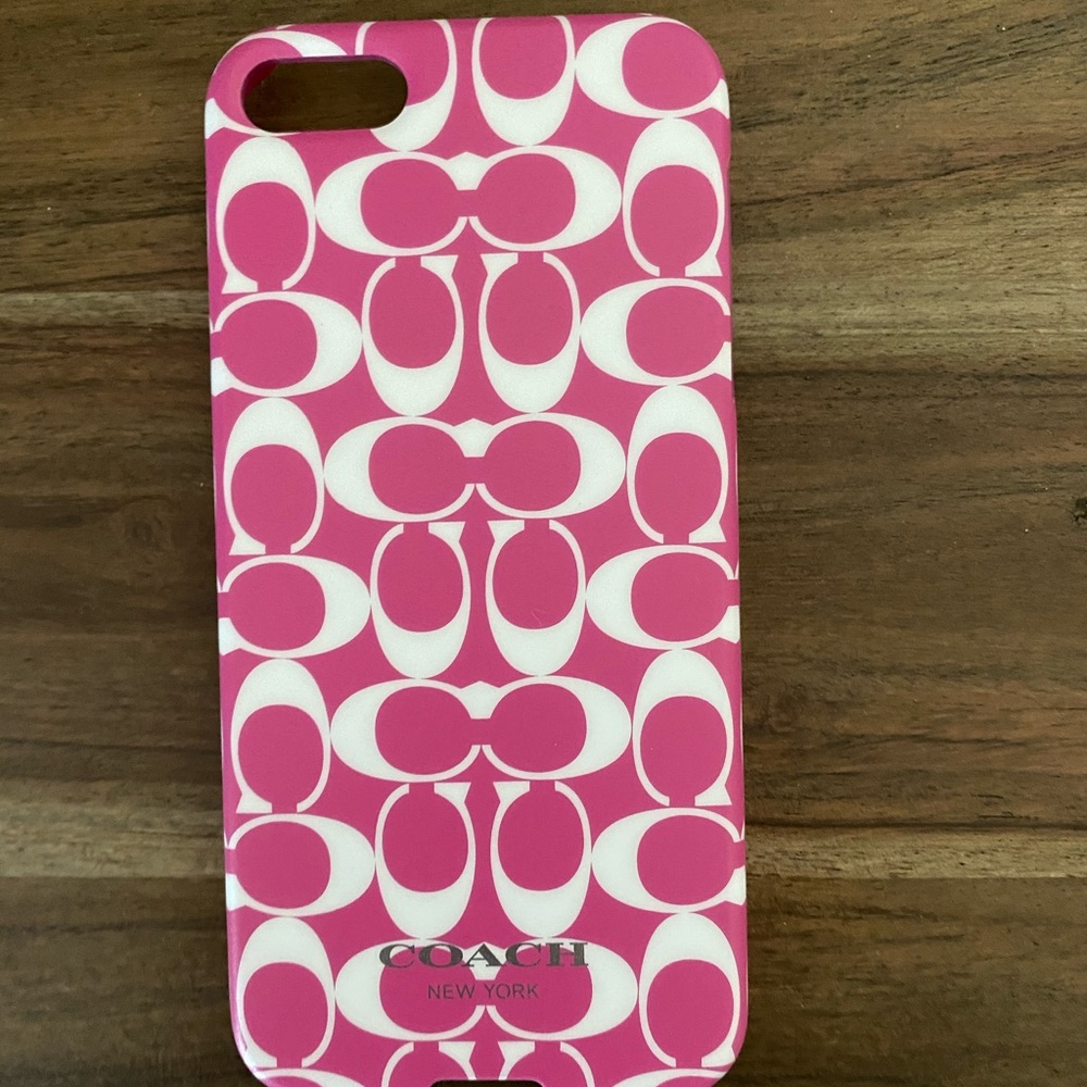 Pink Coach IPod Case